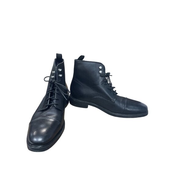 Cole Haan Other - Cole Haan Mens Black Leather Ankle Chukka Waterproof Boots Sz 11.5M SKU 9545